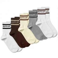 Boys Lie NEW ARRIVALS Neutral Pack Socks - Set Of 5