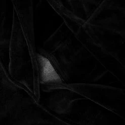 Peace Of Reign Black BF Velour Hoodie HOODIES