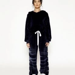 Peace Of Reign Velour Hoodie Crop HOODIES