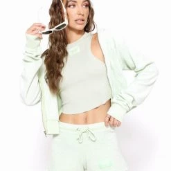 Boys Lie Mint Terry Zip-Up NEW ARRIVALS