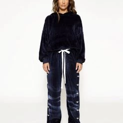 Peace Of Reign Velour Hoodie Crop HOODIES