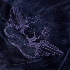 Peace Of Reign Velour Hoodie Crop HOODIES