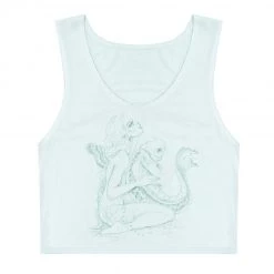 Ariel X Boys Lie Part Of Your World Mint Tank TOPS