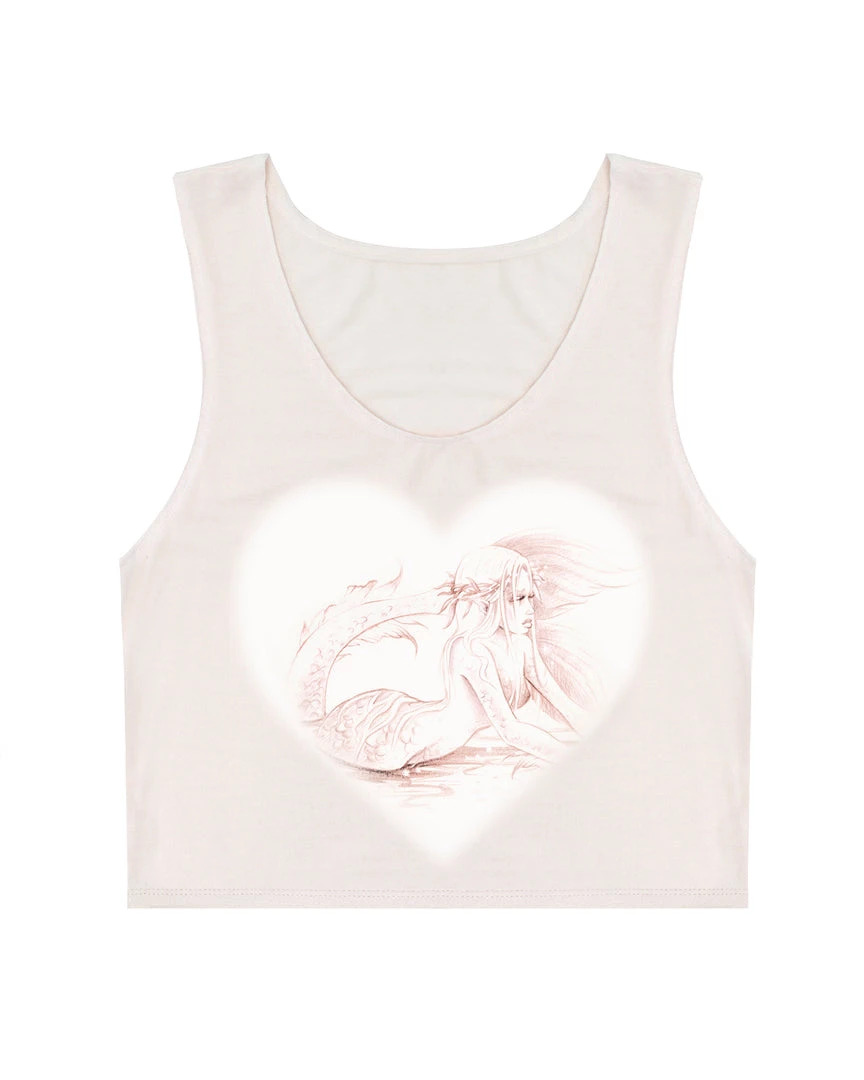 Ariel X Boys Lie Muted Love Pink Tank TOPS 9 Ariel X Boys Lie Muted Love Pink Tank TOPS