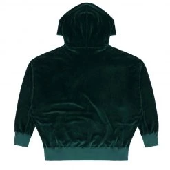 Peace Of Reign HOODIES Green BF Velour Hoodie