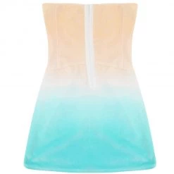 Peace Of Reign PRE-ORDER: Prism Velour Corset Dress NEW ARRIVALS