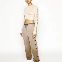 Ariel X Boys Lie Wish Away Mocha Snap Pant PANTS