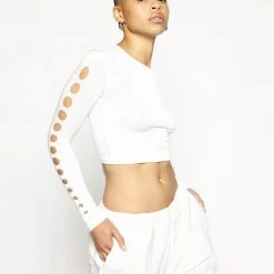 Ariel X Boys Lie Cut You Out Cream Long Sleeve