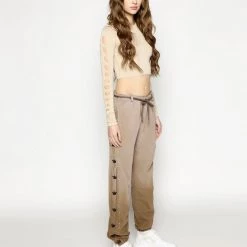 Ariel X Boys Lie See Through You Camel Long Sleeve