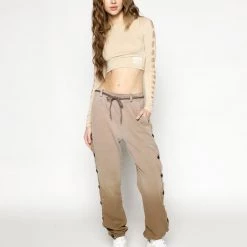 Ariel X Boys Lie Wish Away Mocha Snap Pant PANTS