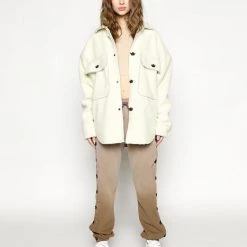 Ariel X Boys Lie OUTERWEAR Wrapped In Your Lies Sherpa Button Jacket