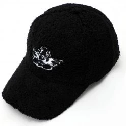 Boys Lie Black Sherpa Cap NEW ARRIVALS