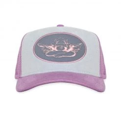 Boys Lie Lilac Terry Trucker Hat
