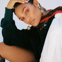 Peace Of Reign HOODIES Green BF Velour Hoodie