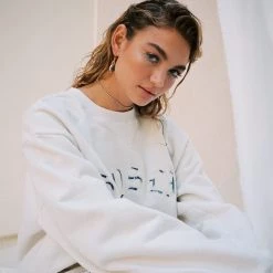 Peace Of Reign Plaid Crewneck