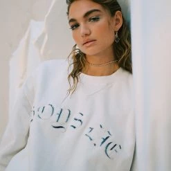 Peace Of Reign Plaid Crewneck