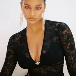 Peace Of Reign TOPS Take The Plunge Long Sleeve Top 16 Peace Of Reign TOPS Take The Plunge Long Sleeve Top